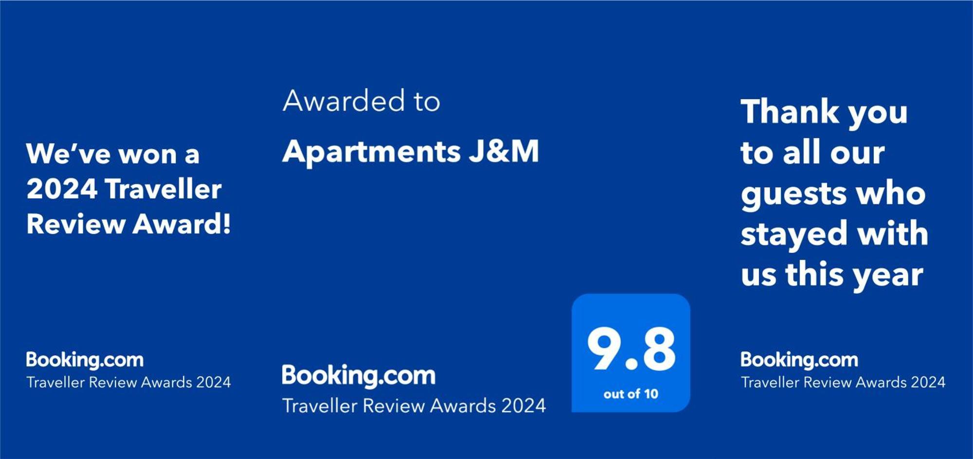 אוהריד Apartments J&M מראה חיצוני תמונה